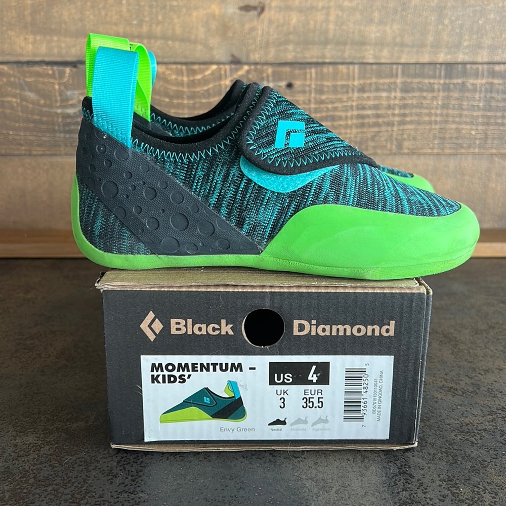 Black Diamond Momentum Climbing Shoes - Kids’ Size US 4